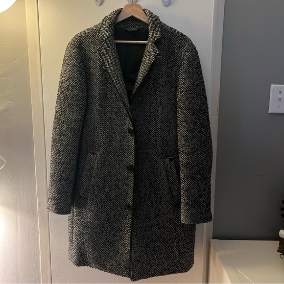 Zara Men’s Coat (Salt & Pepper) - Picture 4 of 4